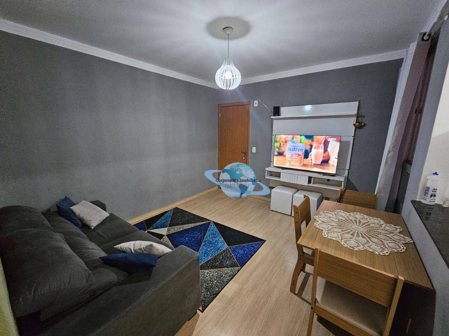 Apartamento à venda com 2 quartos, 47m² - Foto 3