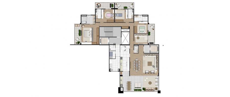 Apartamento à venda com 4 quartos, 314m² - Foto 30