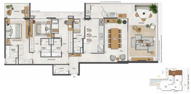 Apartamento à venda com 3 quartos, 15049m² - Foto 34