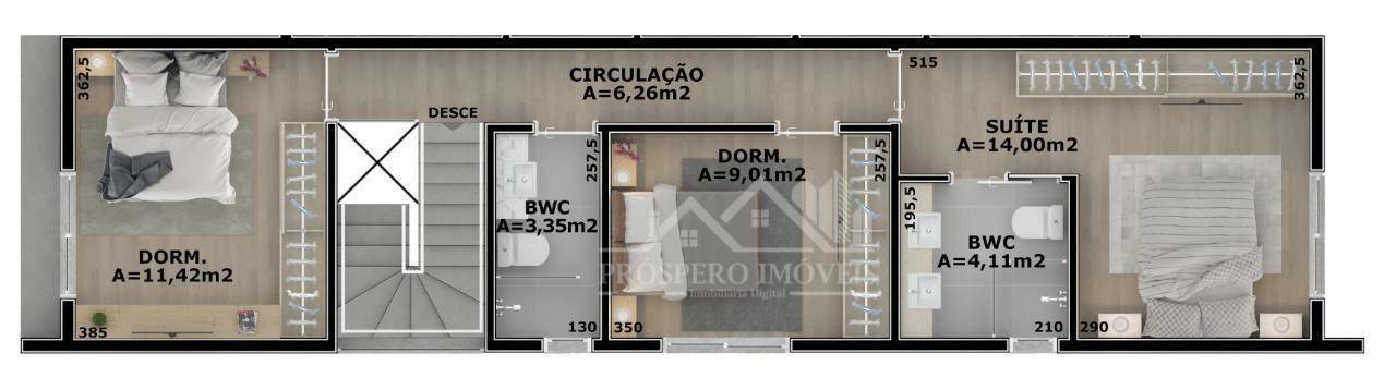 Casa à venda com 2 quartos, 104m² - Foto 9