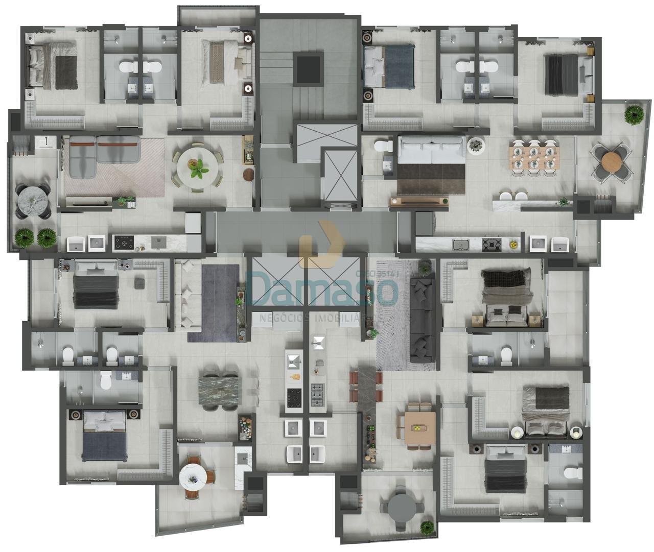 Apartamento à venda com 3 quartos, 96m² - Foto 28