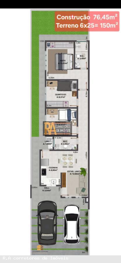 Casa à venda com 2 quartos, 150m² - Foto 2