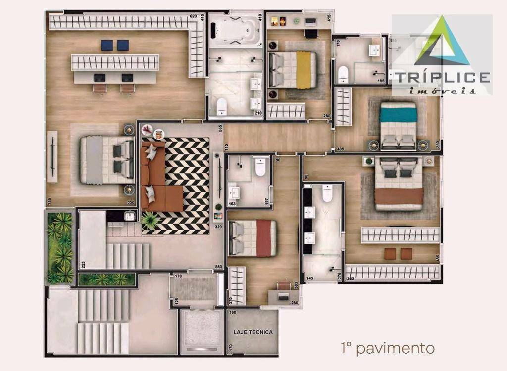 Apartamento à venda com 4 quartos, 170m² - Foto 31