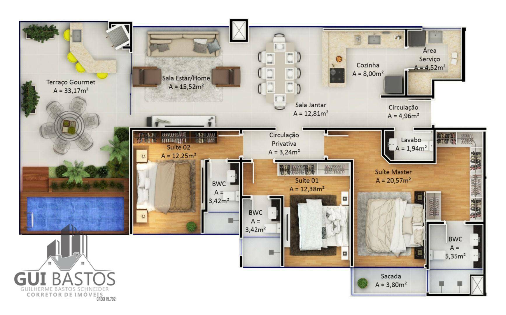 Apartamento à venda com 2 quartos, 71m² - Foto 13