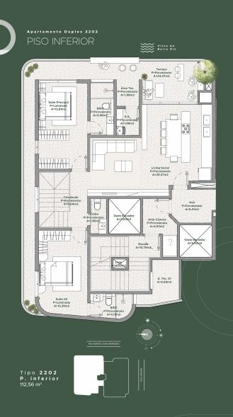 Apartamento à venda com 3 quartos, 131m² - Foto 8