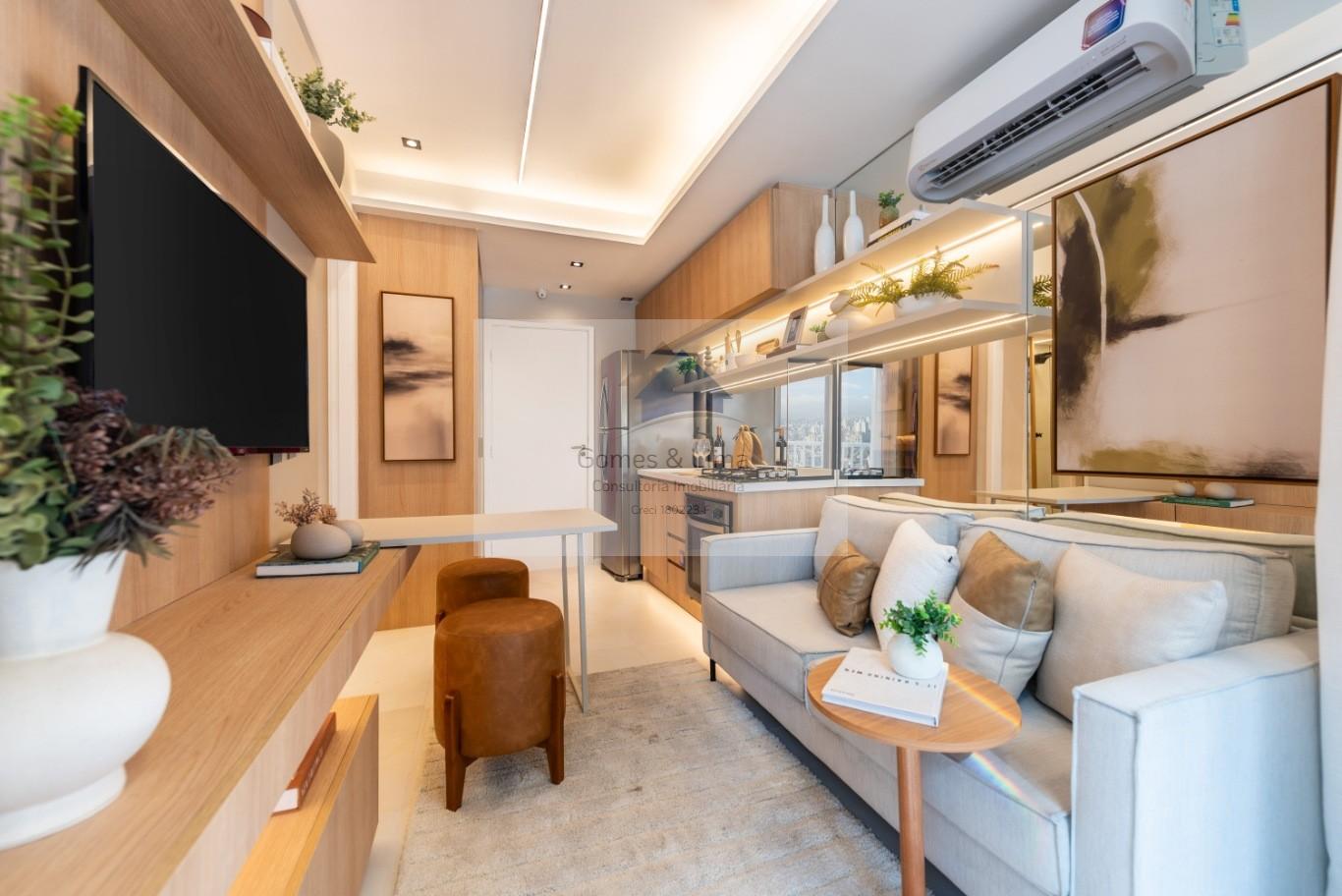 Apartamento à venda com 1 quarto, 28m² - Foto 2