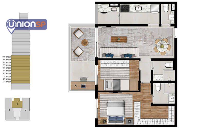 Apartamento à venda com 3 quartos, 164m² - Foto 26