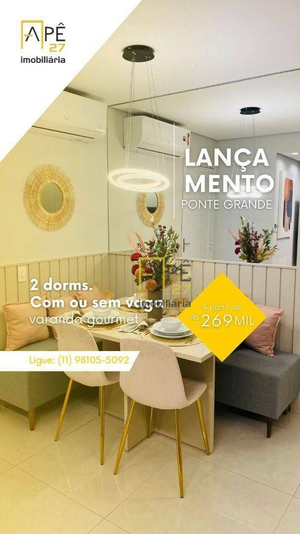 Apartamento à venda com 2 quartos, 38m² - Foto 1