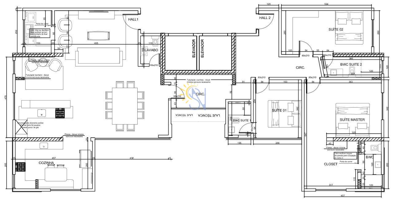 Apartamento à venda com 3 quartos, 170m² - Foto 18