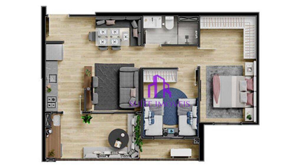 Apartamento à venda com 3 quartos, 95m² - Foto 2