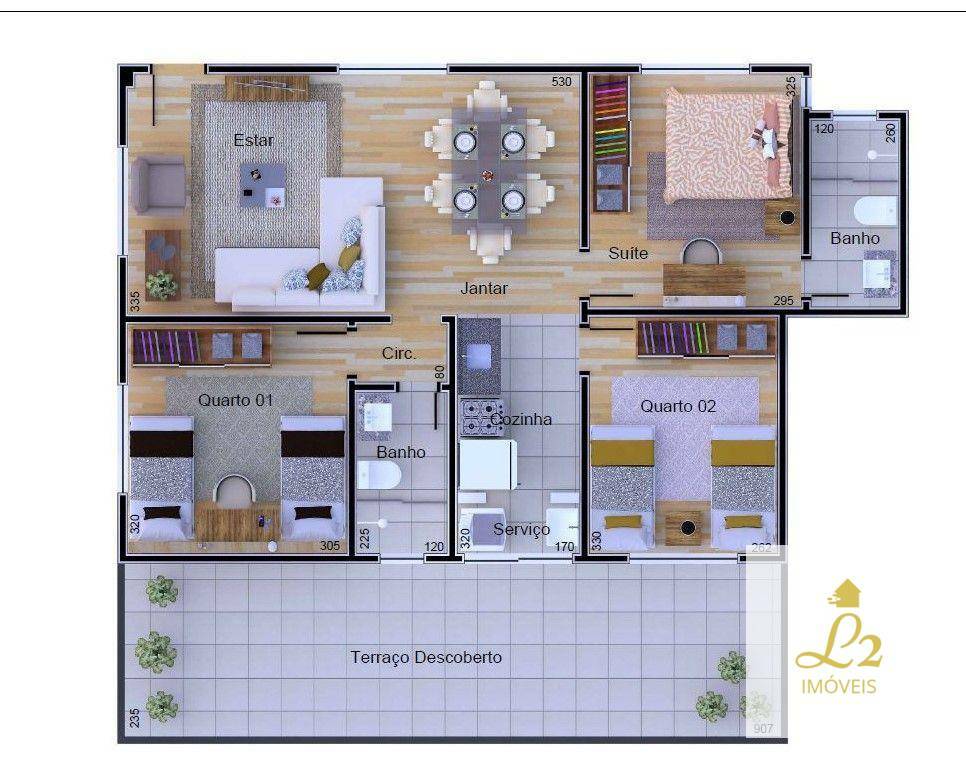 Apartamento à venda com 3 quartos, 94m² - Foto 26