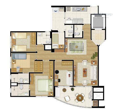 Apartamento à venda com 3 quartos, 144m² - Foto 51