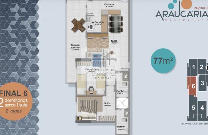 Apartamento à venda com 2 quartos, 71m² - Foto 48