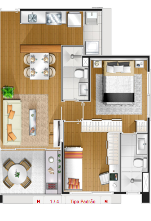 Apartamento à venda com 2 quartos, 57m² - Foto 15