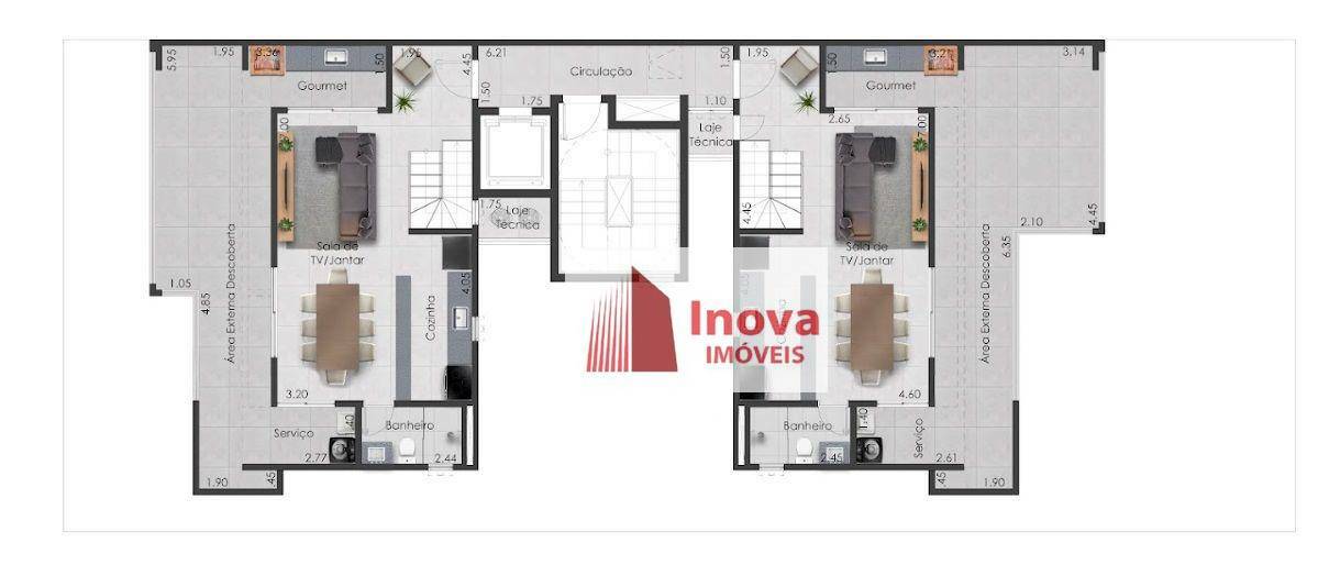 Cobertura à venda com 3 quartos, 168m² - Foto 5