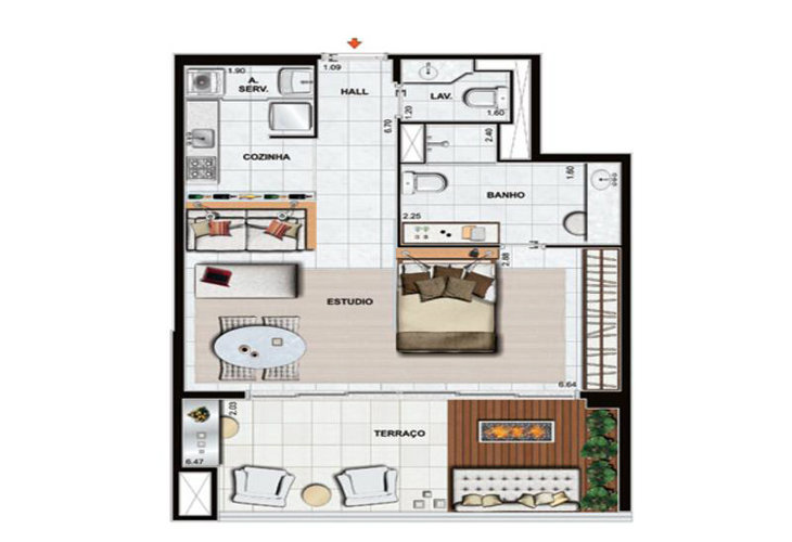 Apartamento à venda com 4 quartos, 158m² - Foto 2