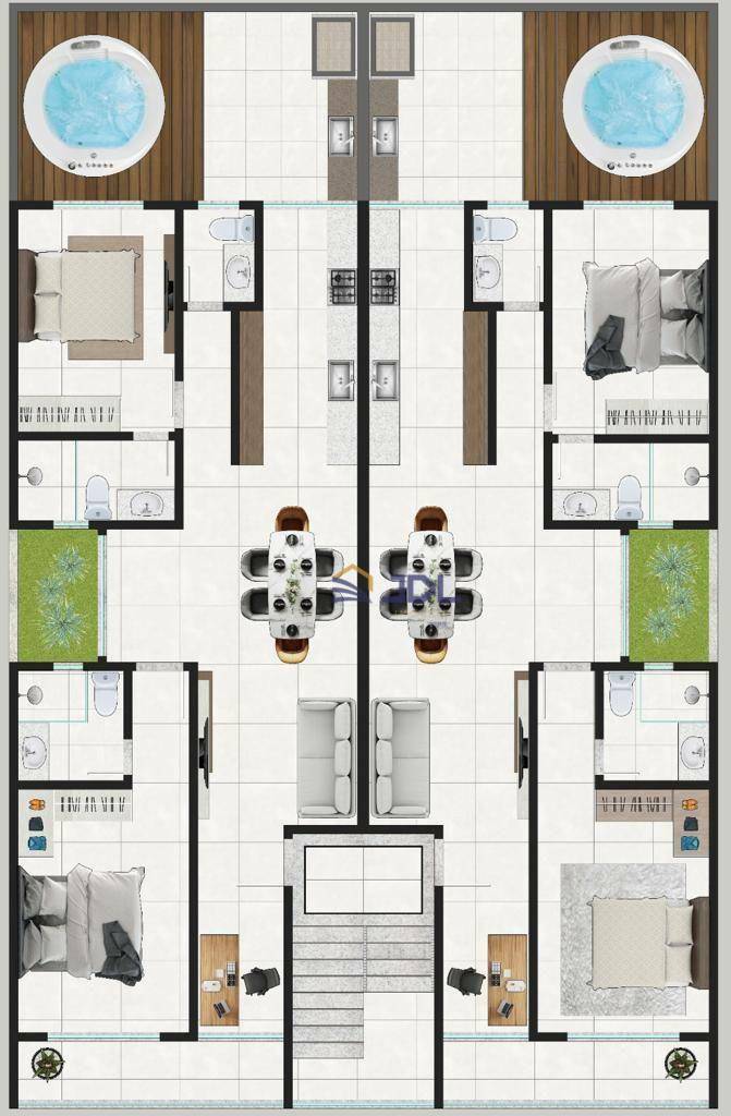 Apartamento à venda com 2 quartos, 163m² - Foto 3