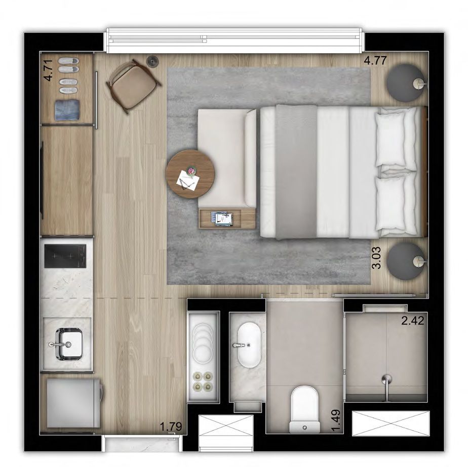 Apartamento à venda com 2 quartos, 60m² - Foto 32