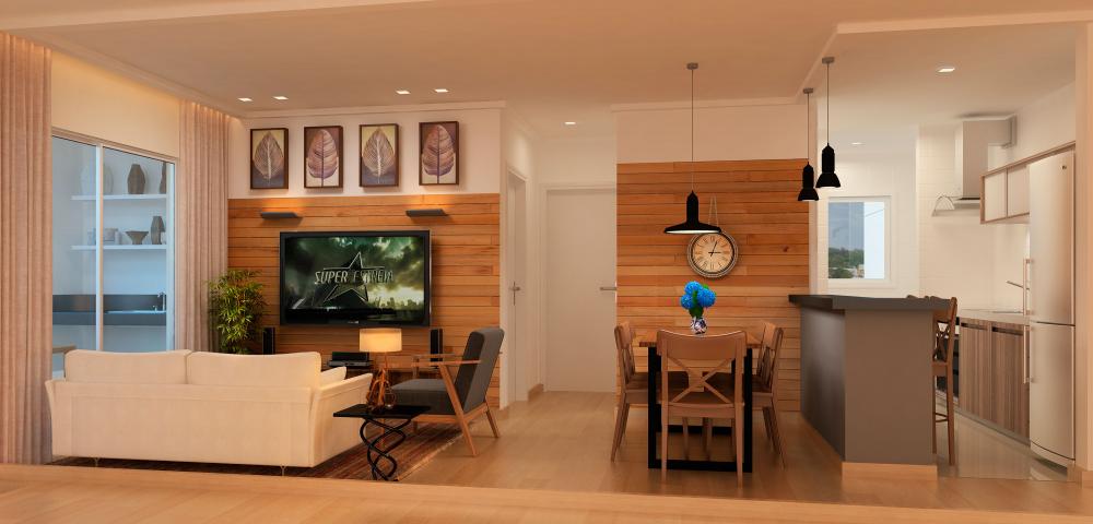 Apartamento à venda com 2 quartos, 62m² - Foto 3