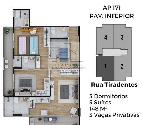 Apartamento à venda com 2 quartos, 87m² - Foto 16