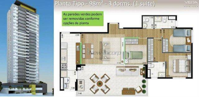 Apartamento à venda com 3 quartos, 99m² - Foto 57