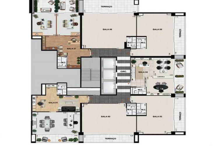 Apartamento à venda com 4 quartos, 158m² - Foto 3