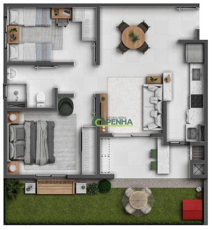 Apartamento à venda com 2 quartos, 63m² - Foto 35