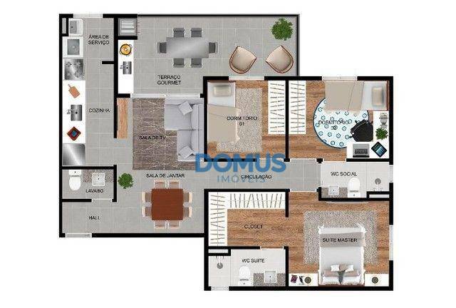 Apartamento à venda com 3 quartos, 90m² - Foto 4