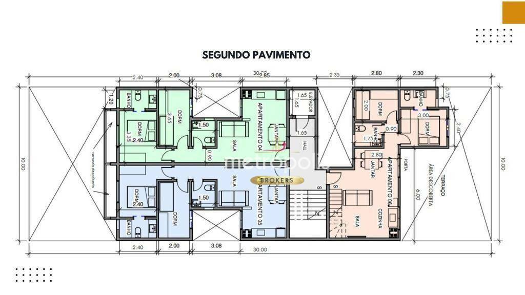 Apartamento à venda com 2 quartos, 30m² - Foto 3