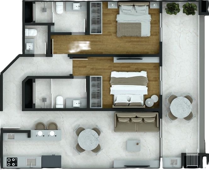 Apartamento à venda com 2 quartos, 102m² - Foto 40