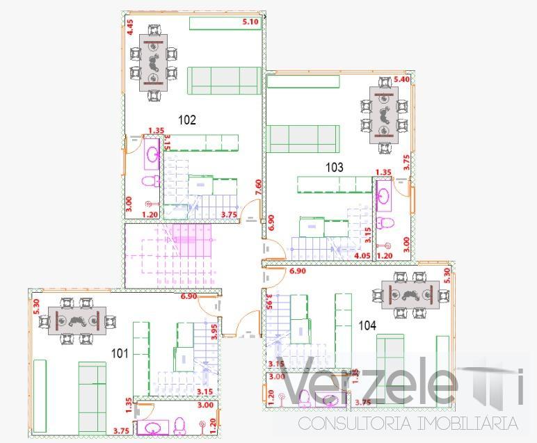 Flat/Apart Hotel à venda com 1 quarto, 40m² - Foto 5