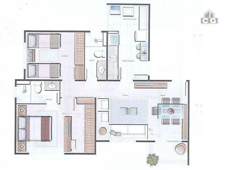 Apartamento à venda com 2 quartos, 69m² - Foto 20