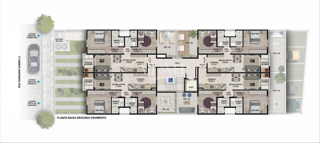 Apartamento à venda com 2 quartos, 75m² - Foto 5