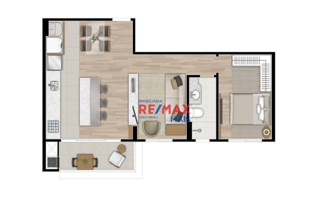 Apartamento à venda com 2 quartos, 67m² - Foto 21