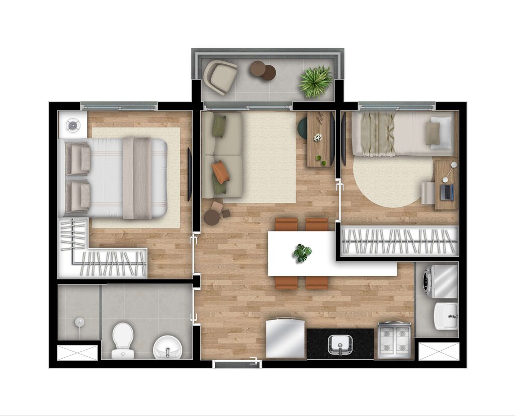 Apartamento à venda com 2 quartos, 3671m² - Foto 16