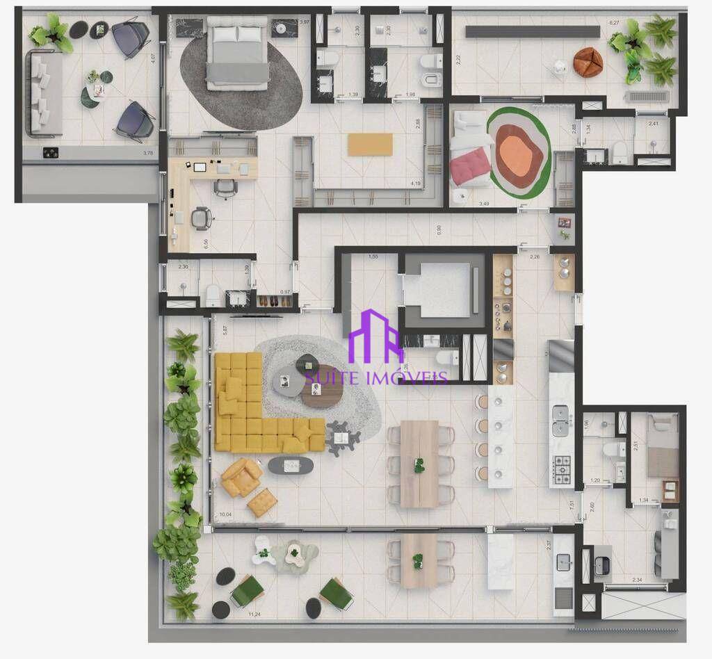 Cobertura à venda com 3 quartos, 370m² - Foto 29