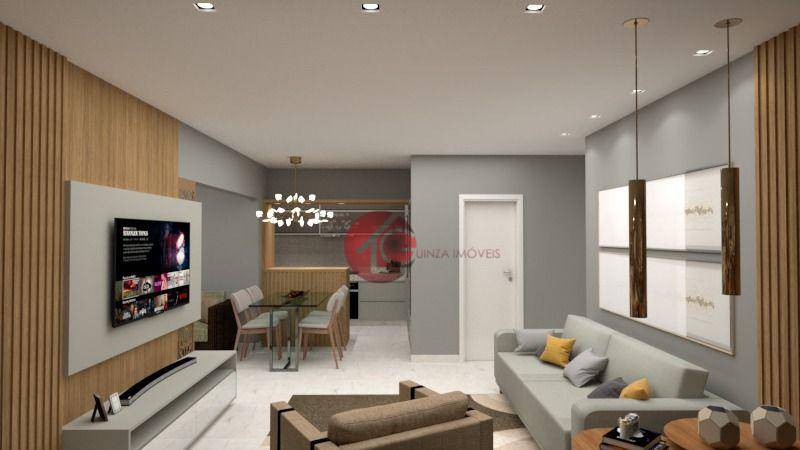 Apartamento à venda com 3 quartos, 97m² - Foto 1