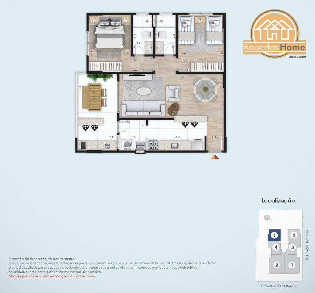 Apartamento à venda com 2 quartos, 78m² - Foto 31