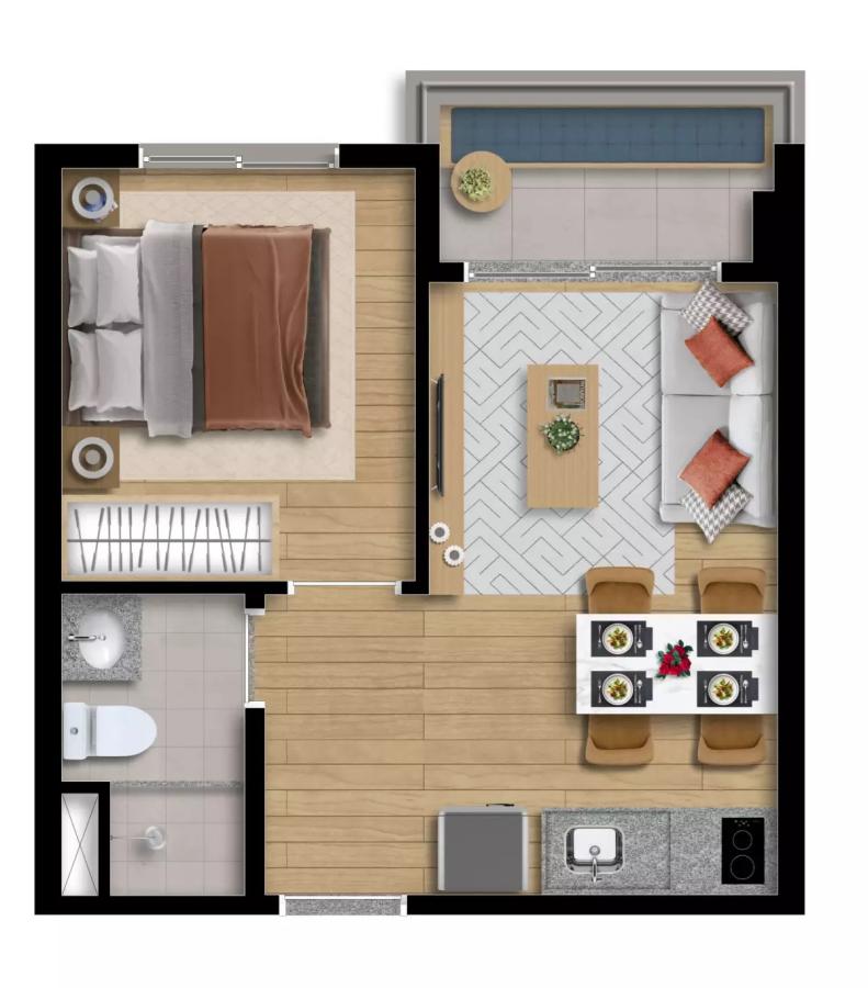 Apartamento à venda com 2 quartos, 2968m² - Foto 26