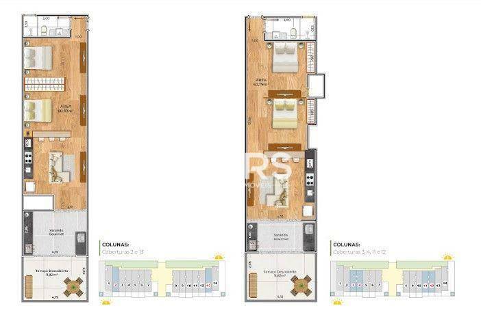 Apartamento à venda com 1 quarto, 46m² - Foto 15