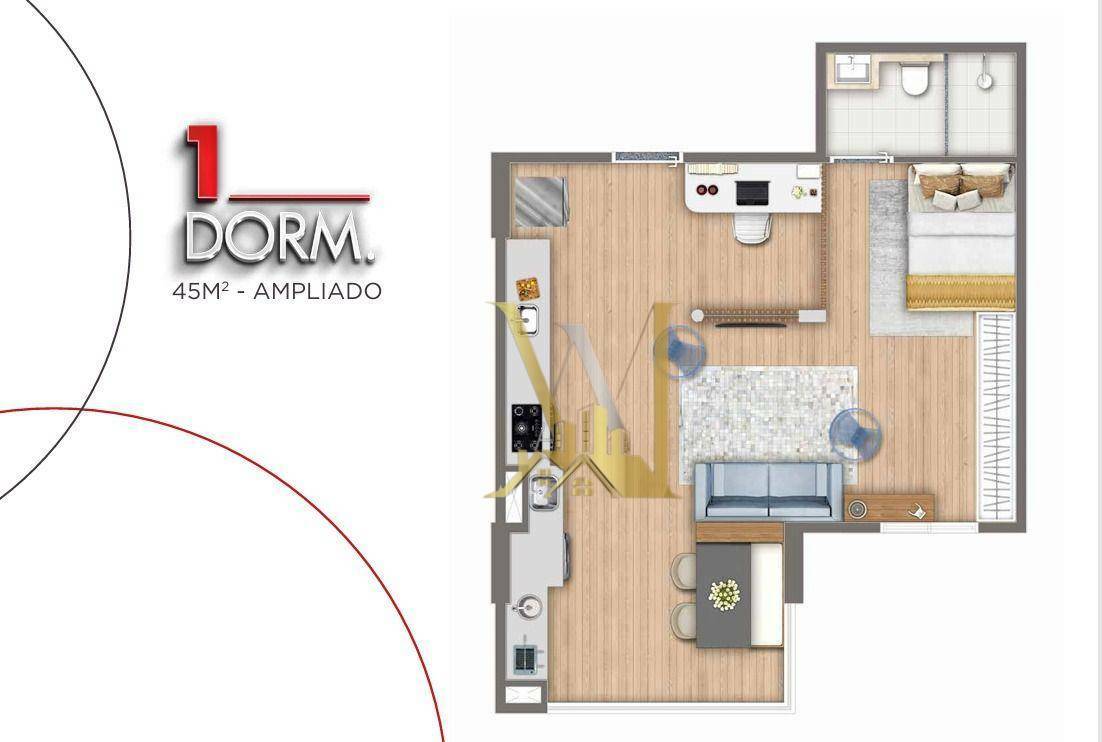 Apartamento à venda com 2 quartos, 58m² - Foto 10