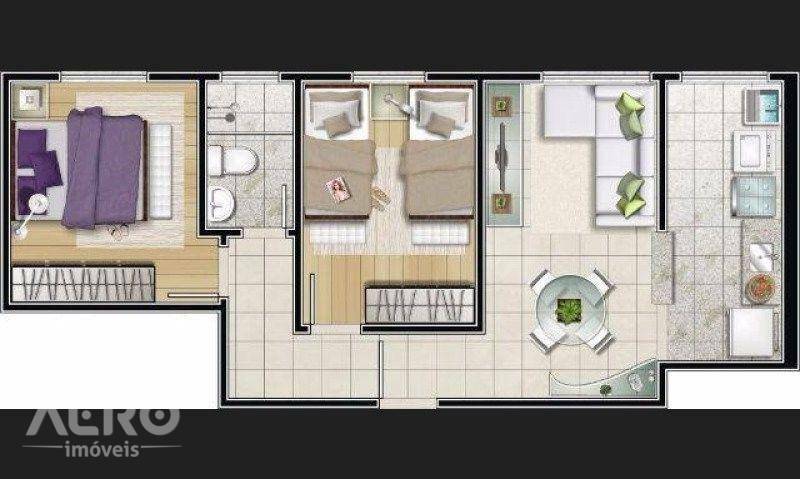 Apartamento à venda com 2 quartos, 45m² - Foto 9