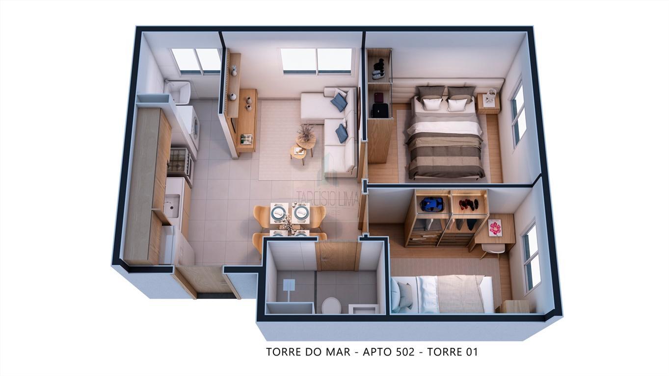 Apartamento à venda com 2 quartos, 43m² - Foto 14