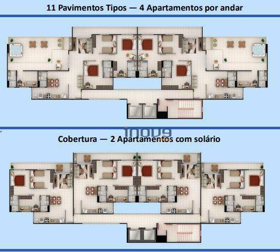 Apartamento à venda com 3 quartos, 72m² - Foto 6