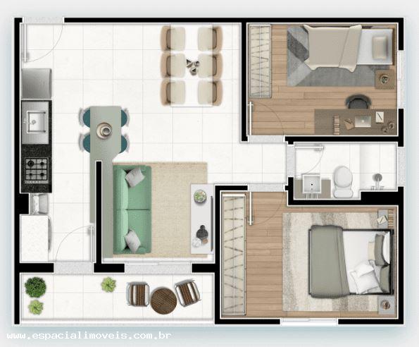 Apartamento à venda com 2 quartos, 50m² - Foto 19