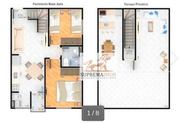 Apartamento à venda com 2 quartos, 104m² - Foto 16