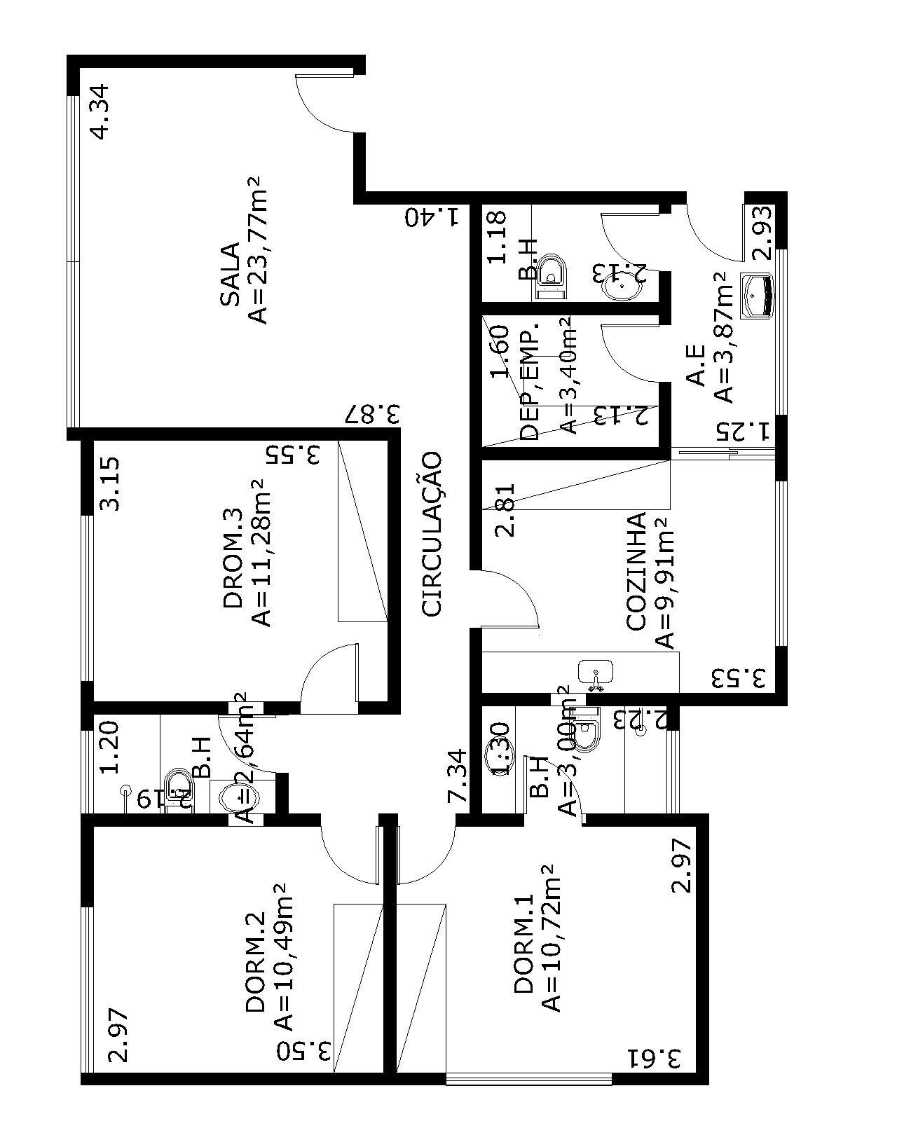 Apartamento à venda com 3 quartos, 127m² - Foto 14