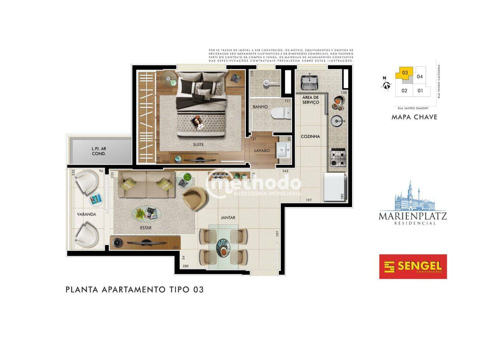 Apartamento à venda com 1 quarto, 39m² - Foto 11