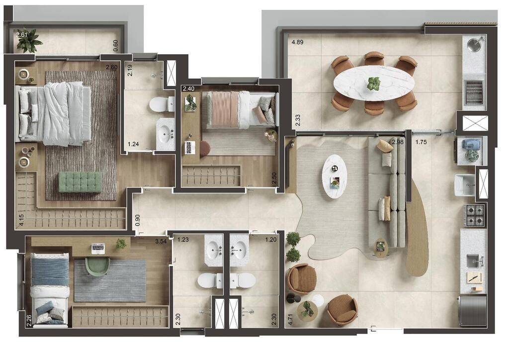 Apartamento à venda com 2 quartos, 76m² - Foto 25