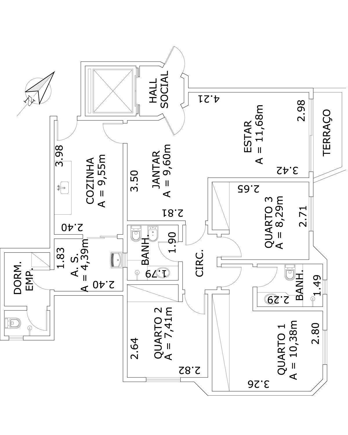 Apartamento à venda com 3 quartos, 90m² - Foto 7